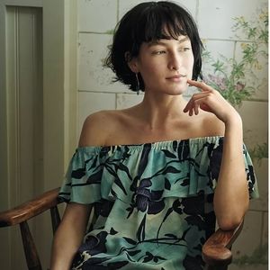 🦋 Maeve Islander Off the Shoulder Blouse